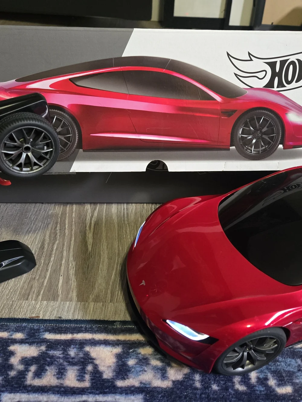 Hot Wheels Style Red Remote Control Toy Car - Kids Vehicles